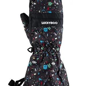 Варежки LUCKYBOO - FUTURE (черный)