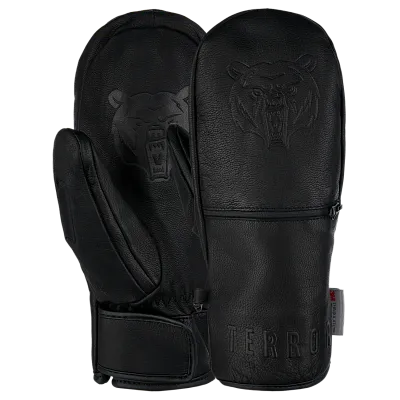 Варежки TERROR - LEATHER Mitten (Black)