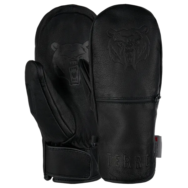 Варежки TERROR - LEATHER Mitten (Black)