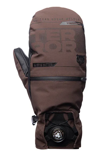 24/25 Варежки TERROR - GLIDE+ Mitten (Brown)