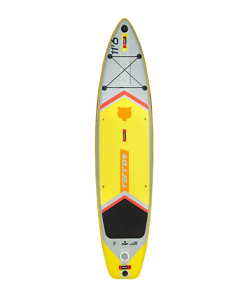 25 Сапборд TERRO 11'6*32"*6" FORDEWIND yellow