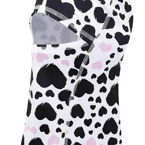 Балаклава LUCKYBOO MASKED HERO черно-белый