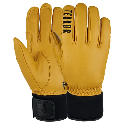 Перчатки TERROR - LEATHER Gloves (Brown)