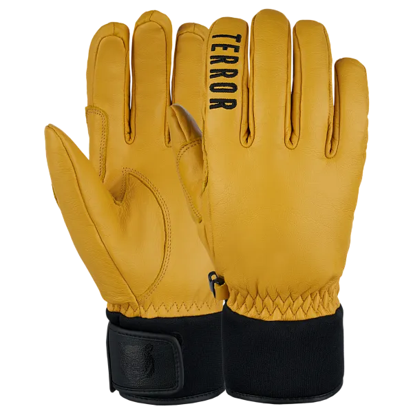 Перчатки TERROR - LEATHER Gloves (Brown)