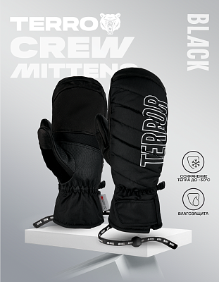 Варежки TERROR - CREW Mitten (Black)
