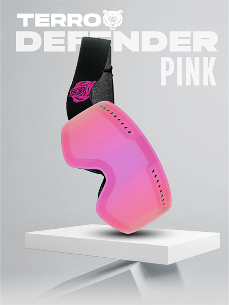 24/25 Маска TERROR - DEFENDER Pink