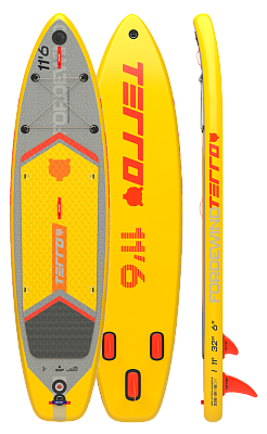 25 SUP TERRO 11'6*32"*6" FORDEWIND yellow