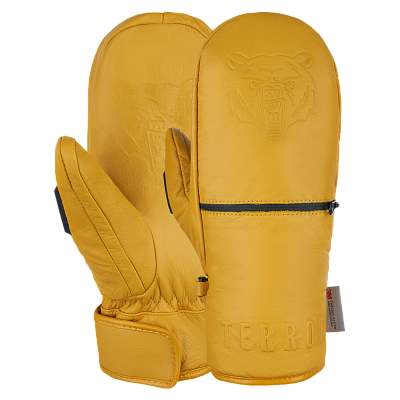 Варежки TERROR - LEATHER Mitten (Brown)