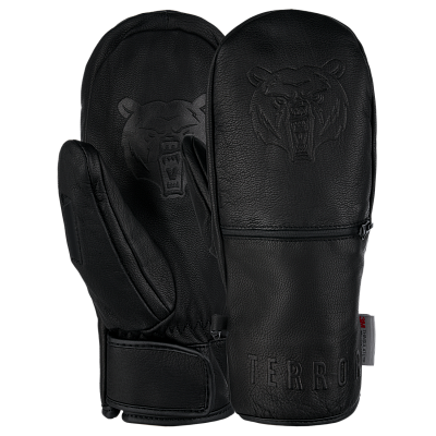 Варежки TERROR - LEATHER Mitten (Black)