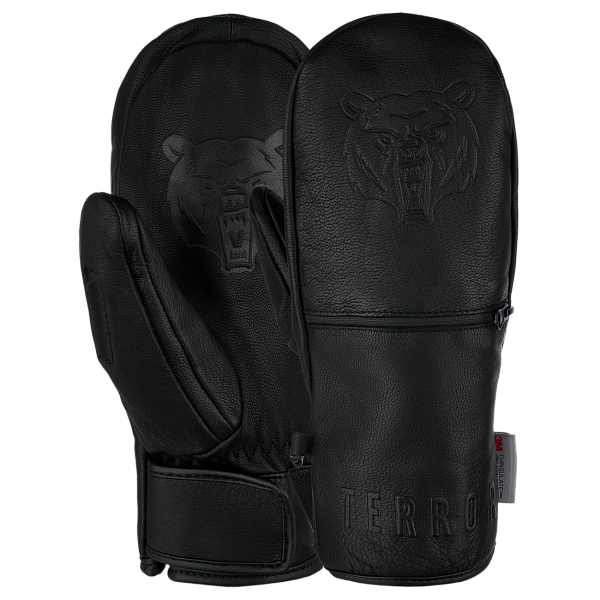 Варежки TERROR - LEATHER Mitten (Black)