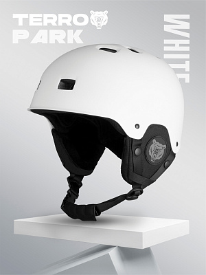 Шлем TERROR - PARK White