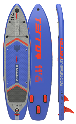 25 SUP TERRO 11'6*32"*6" FORDEWIND blue