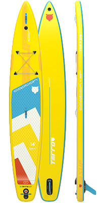 25 SUP TERRO 14'28"6" CAPTAIN yellow