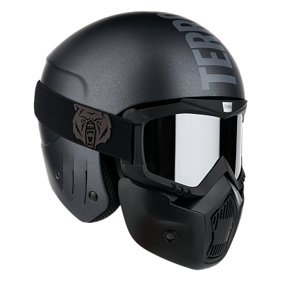 Шлем TERROR - AVIATOR Kit Black