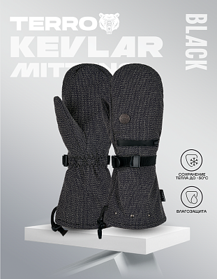 Варежки TERROR - KEVLAR Mitten (Black)