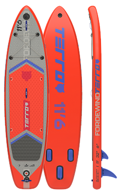 25 SUP TERRO 11'6*32"*6" FORDEWIND red