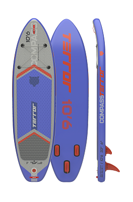 24 SUP TERRO 10'6*33"*6" COMPASS blue 