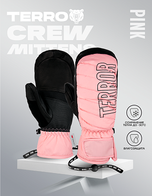 Варежки TERROR - CREW Mitten (Pink)
