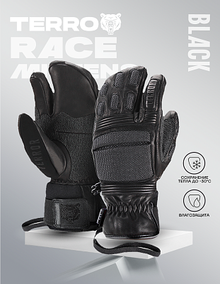 Варежки TERROR - RACE Mitten (Black)