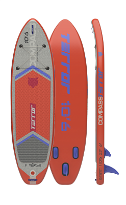 24 SUP TERRO 10'6*33"*6" COMPASS red 