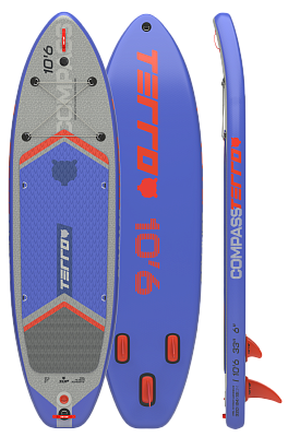 25 SUP TERRO 10'6*33"*6" COMPASS blue 