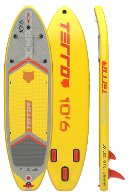 25 SUP TERRO 10'6*33"*6" COMPASS yellow